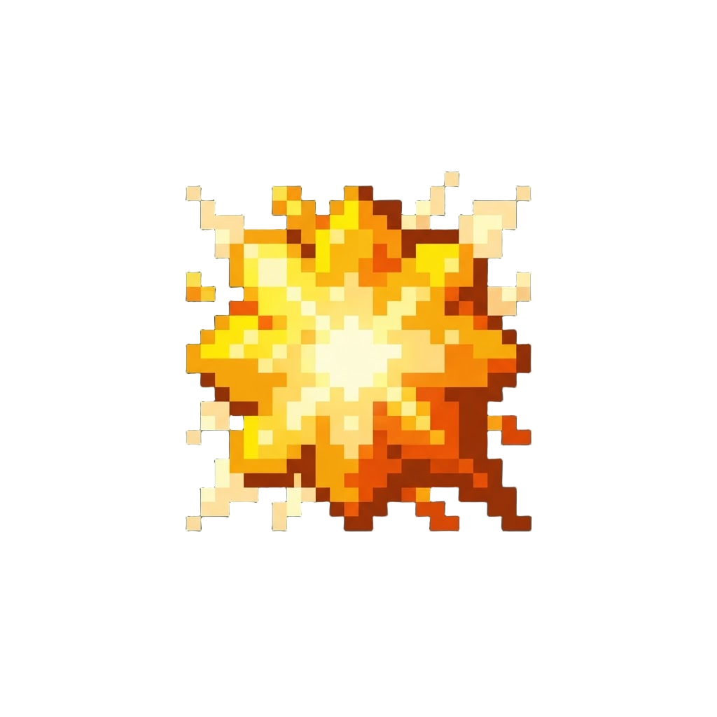 Golden Radiant Supernova Blast