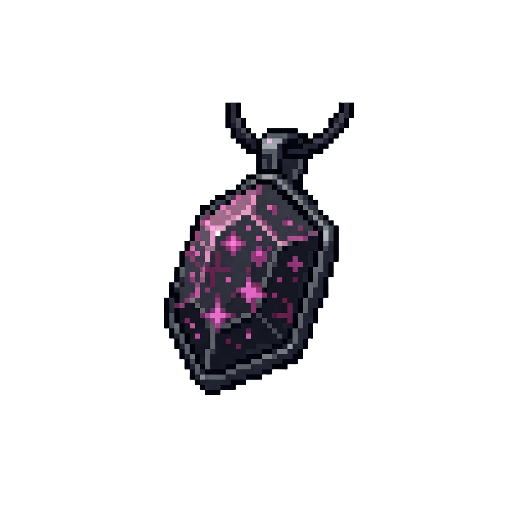 Sleek Eclipse Black with Bright Magenta Starlight Patterns