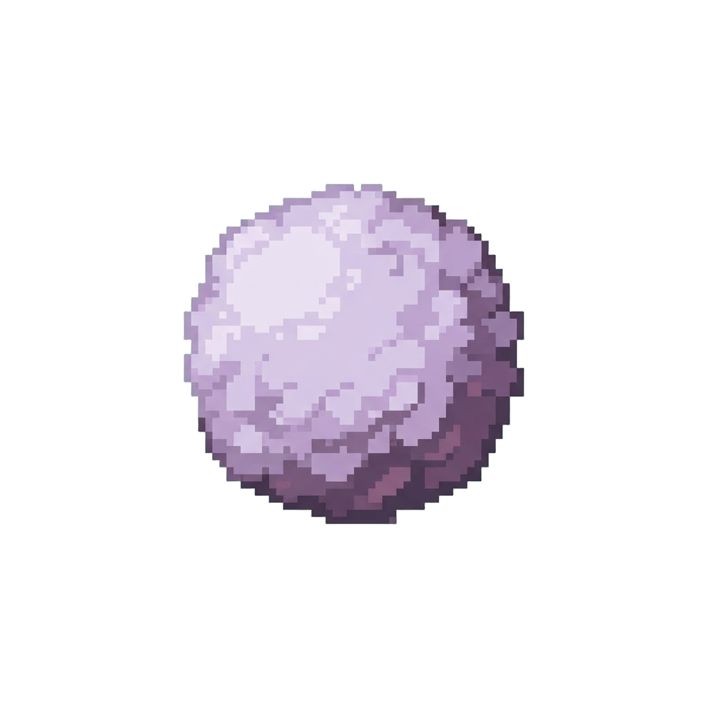 A Faint Lavender Puff