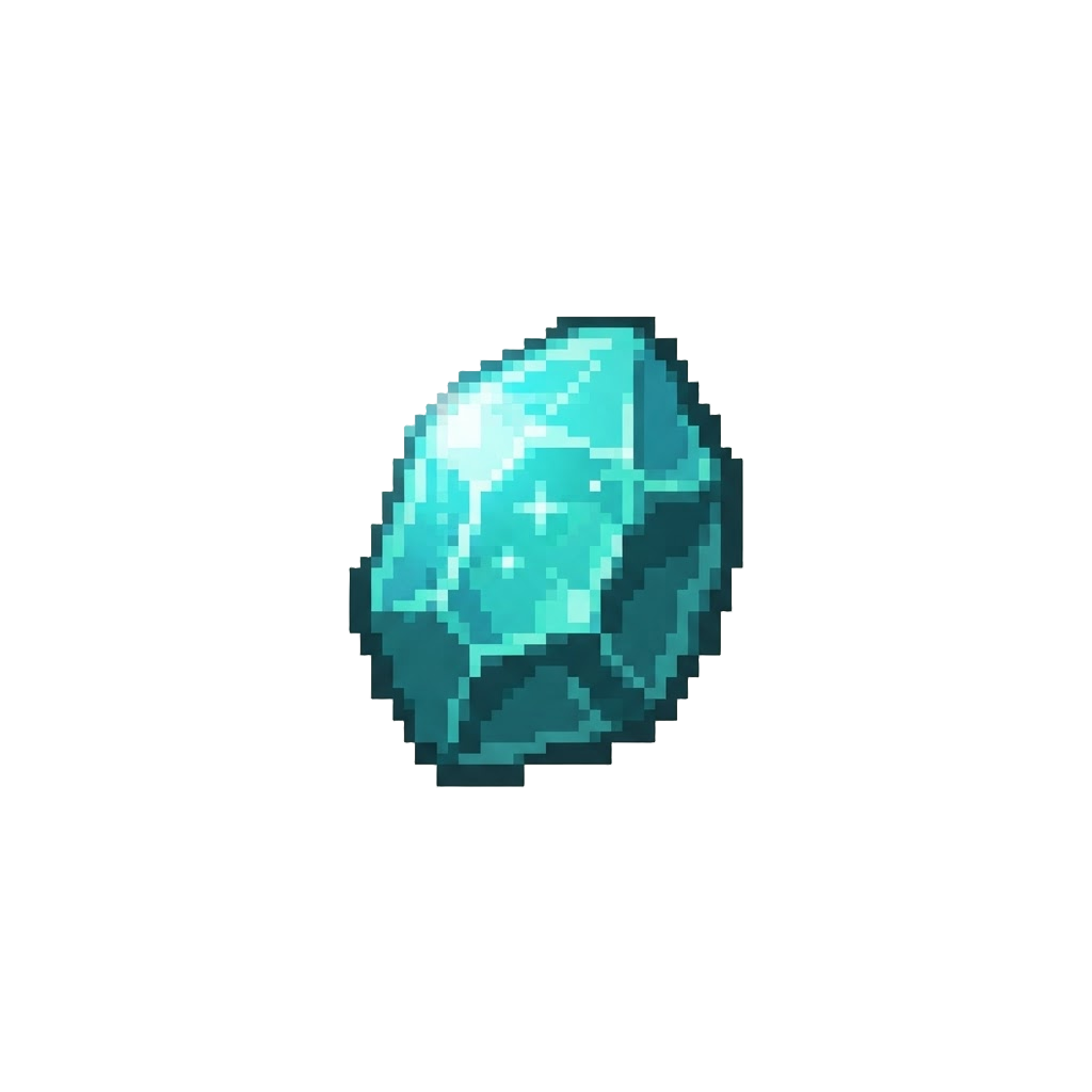 A Sparkling Turquoise Shimmer