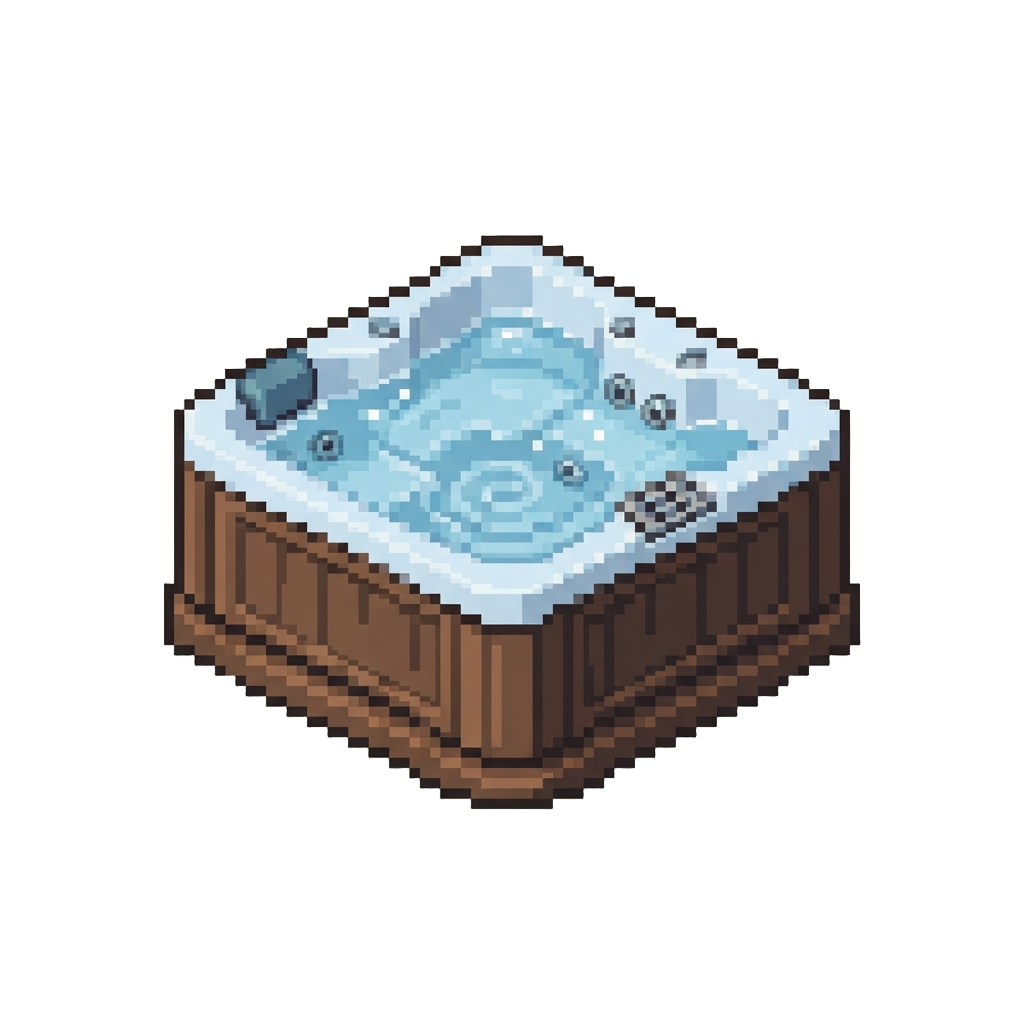 A Miniature Hot Tub Spa Jet Suite