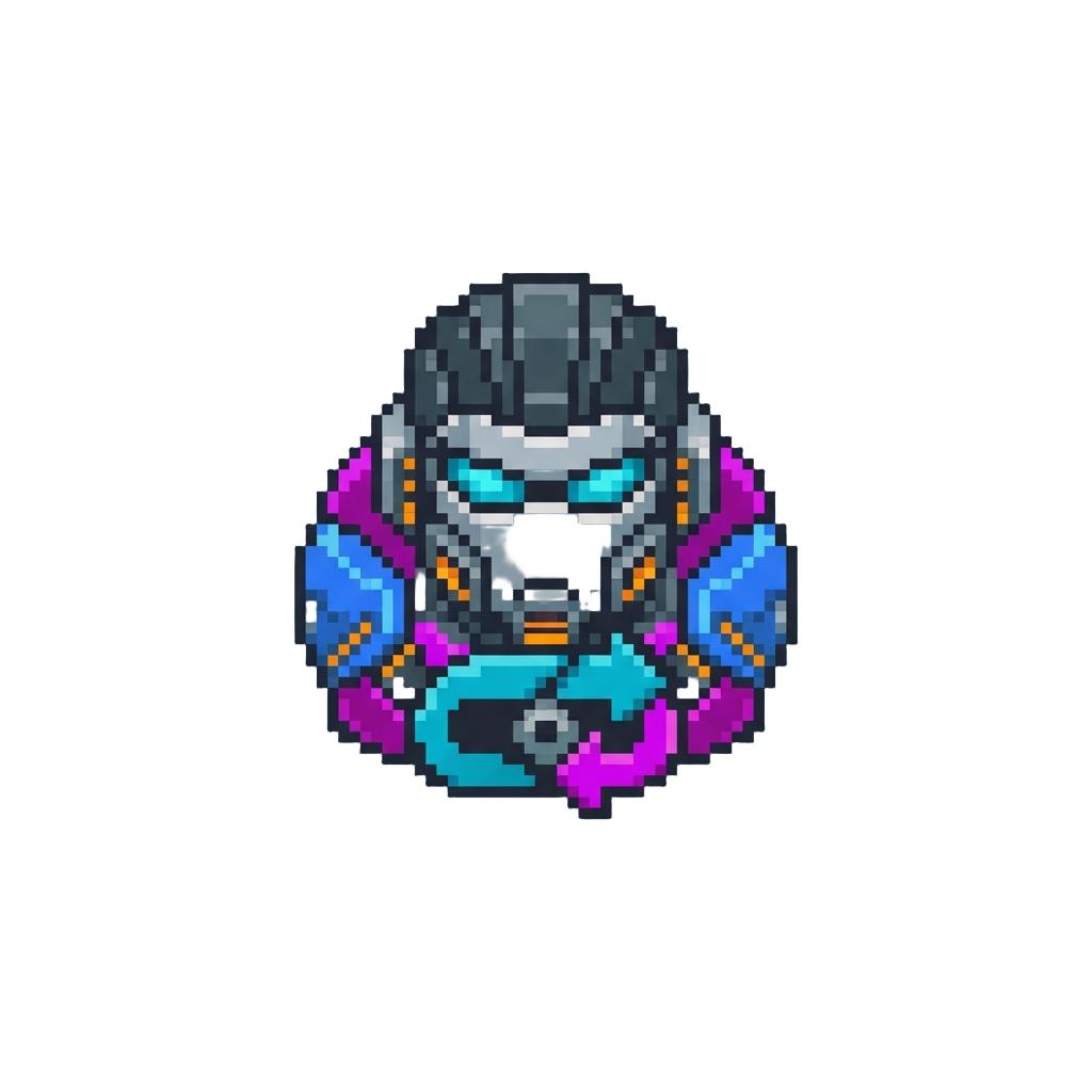 The Neon Robot Shuffle