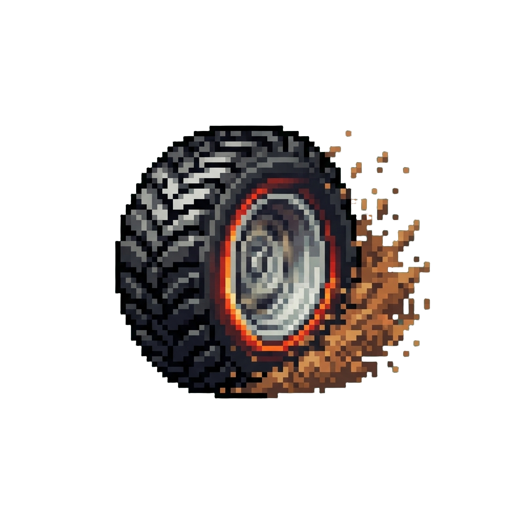 A Moment of Tire Spin That Loses Traction
