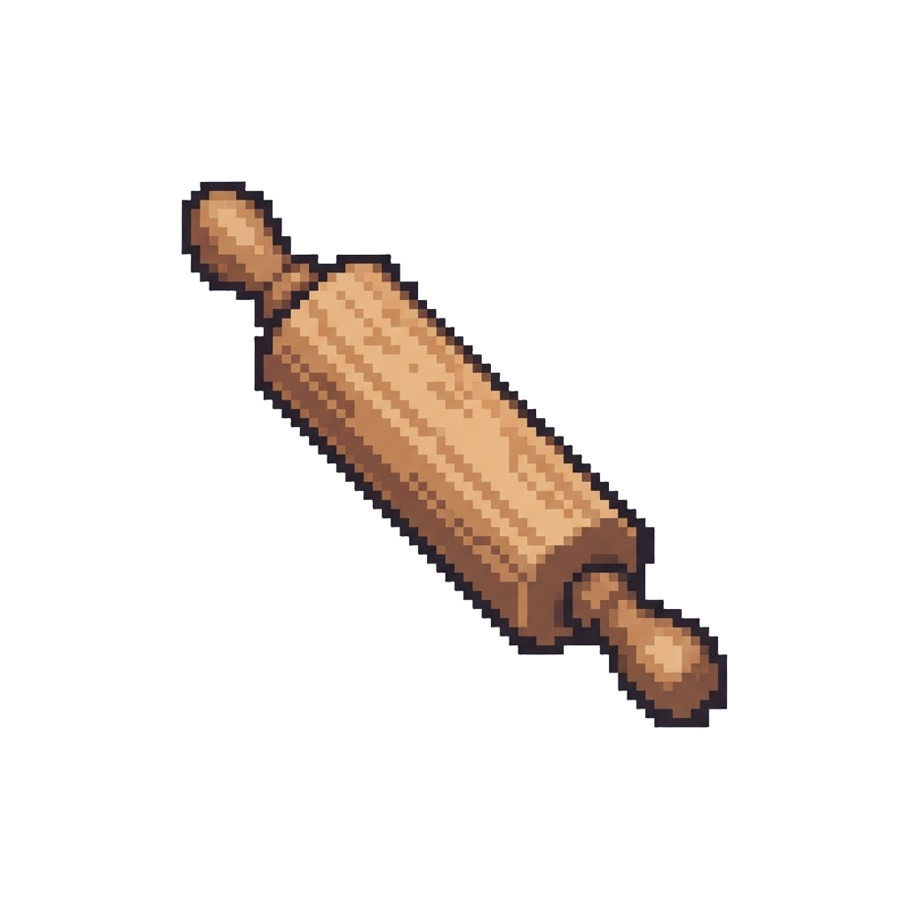 A Wooden Rolling Pin