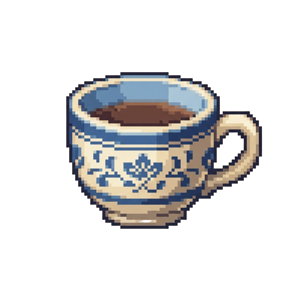 A Heavy Ceramic Teacup