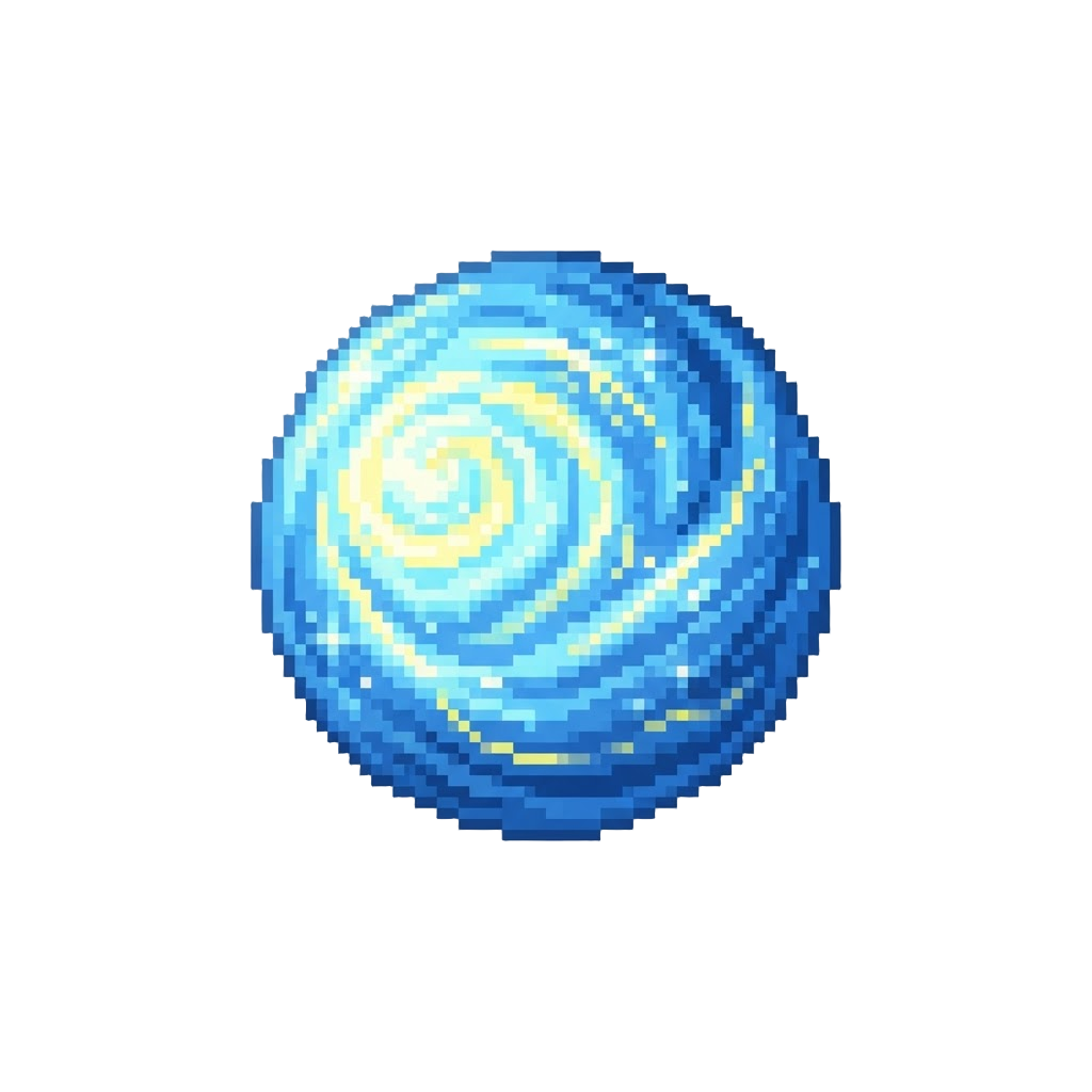 A Planetary Spirit Bomb Burst