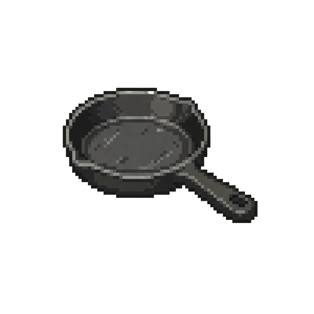 A Heavy Iron Frying Pan