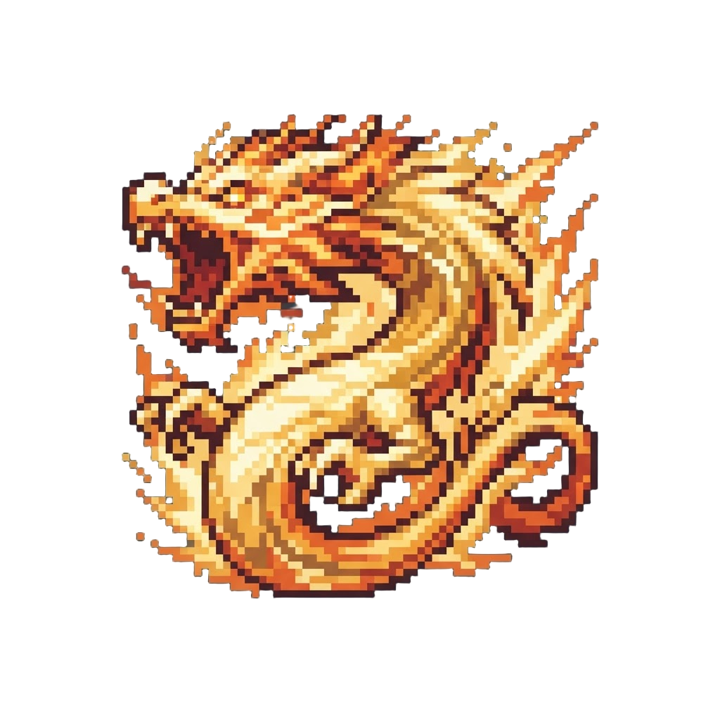 A Roaring Dragon-shaped Aura Strike