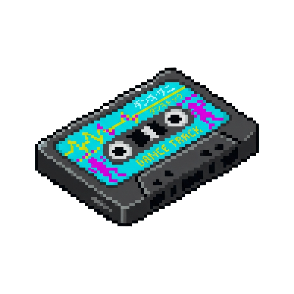 A Retro 8-bit Chiptune Dance Track