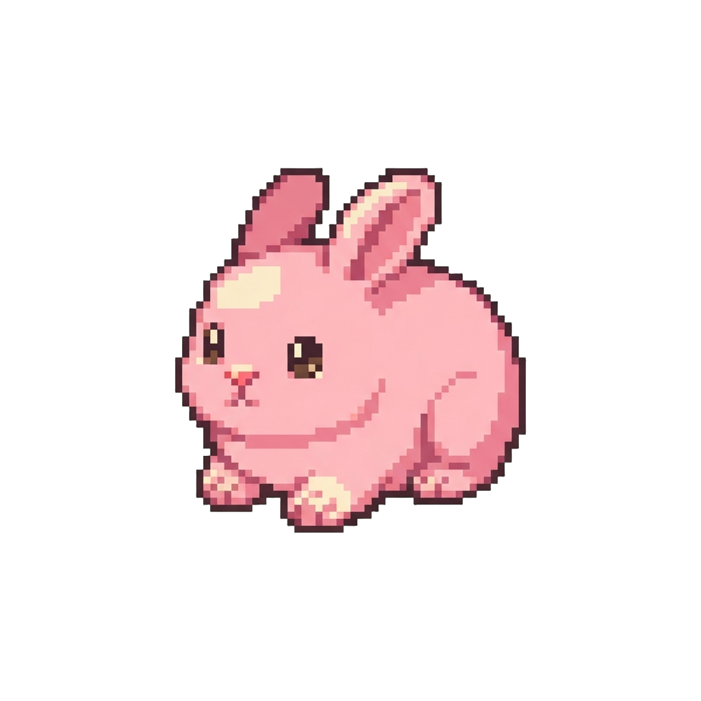 A Squishy Pink Bunny