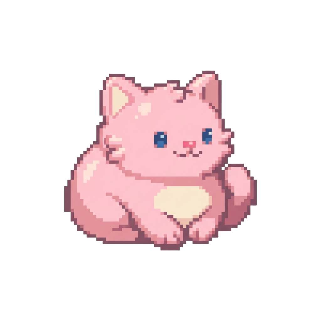 A Squishy Pastel Cat