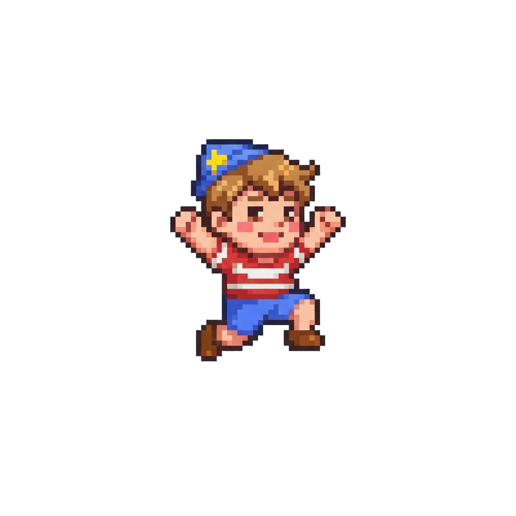 A Joyful Toddler-style Skip