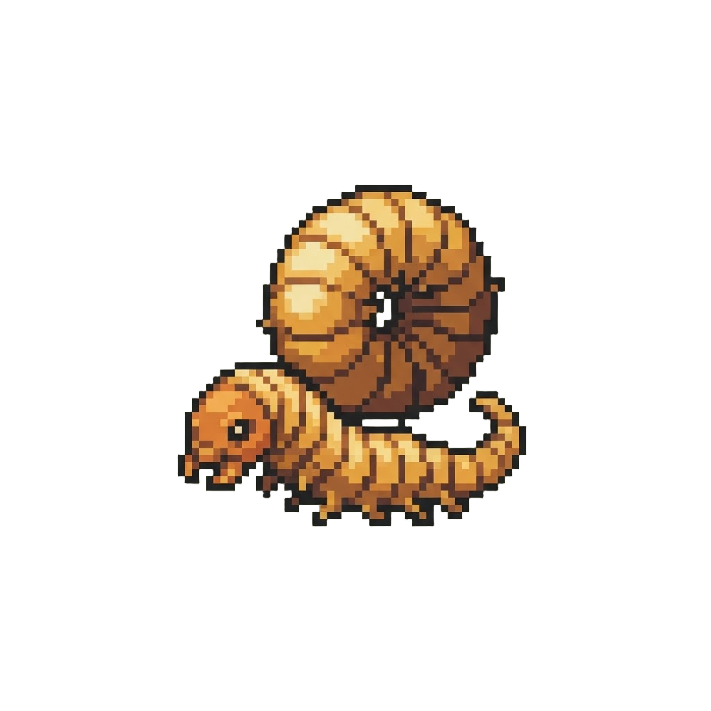 A Hasty Worm Roll Back to Stride