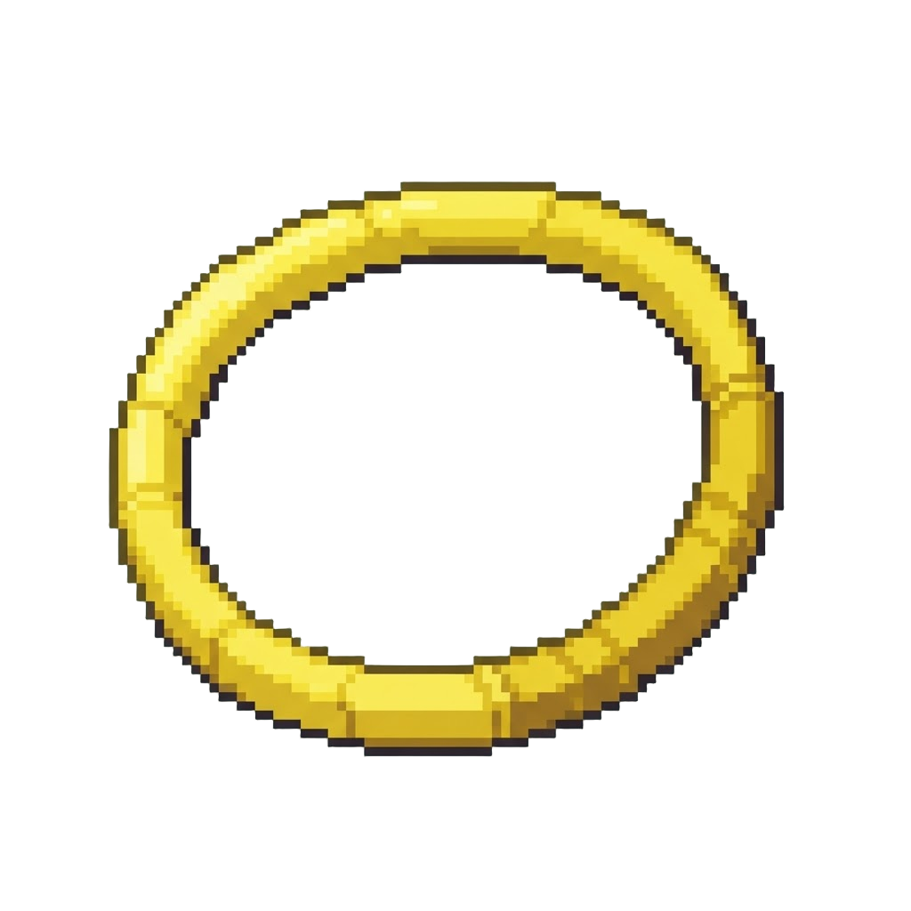 Retro Yellow Plastic Hula Hoop