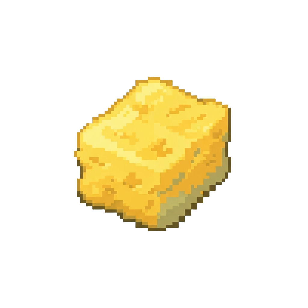 Fuzzy Yellow Party Foam