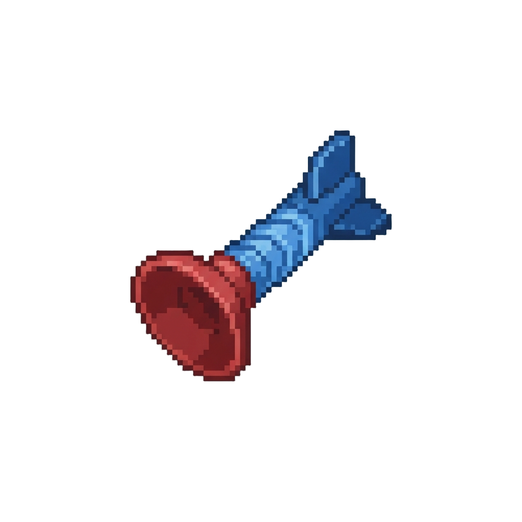 A Patterned Blue Toy Suction Projectile