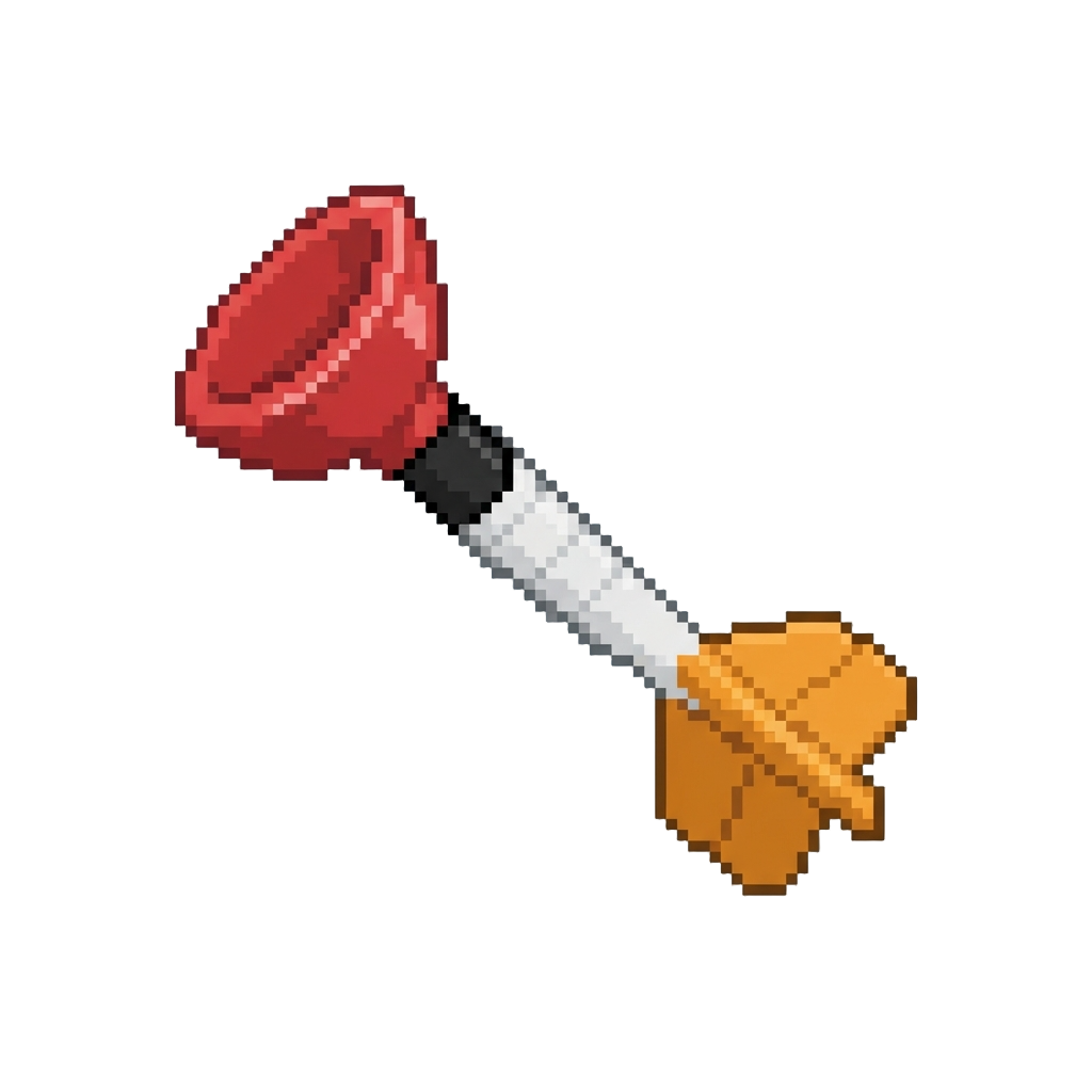 A Classic Red Suction Dart