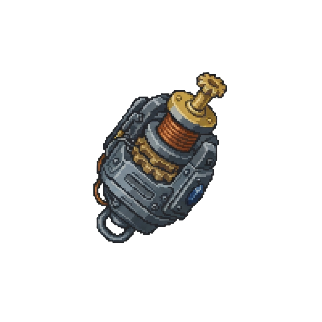 A Quiet Mechanical Spin