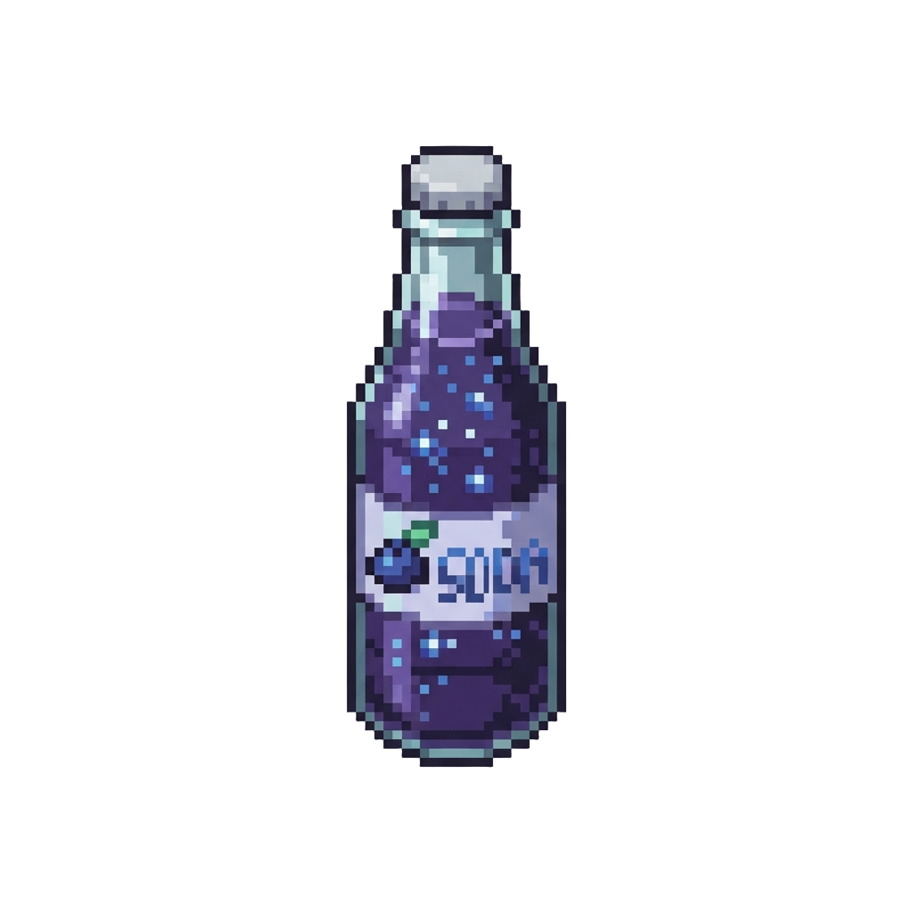 Sparkling Blueberry Soda Juice