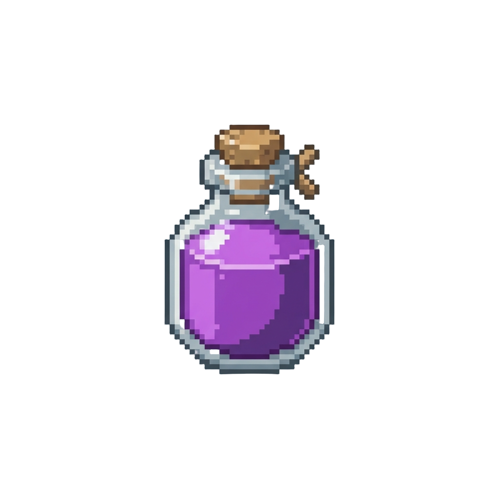 Bright Purple Berry Juice