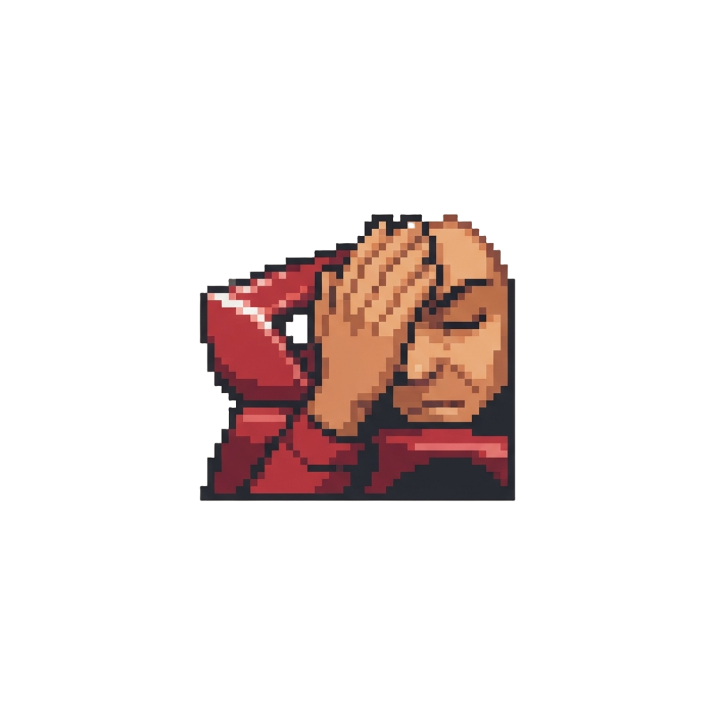 A Facepalm Leaning on the Rear Wing