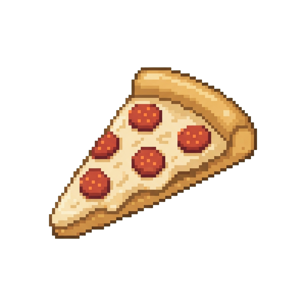 A Tiny Slice of Pepperoni Pizza