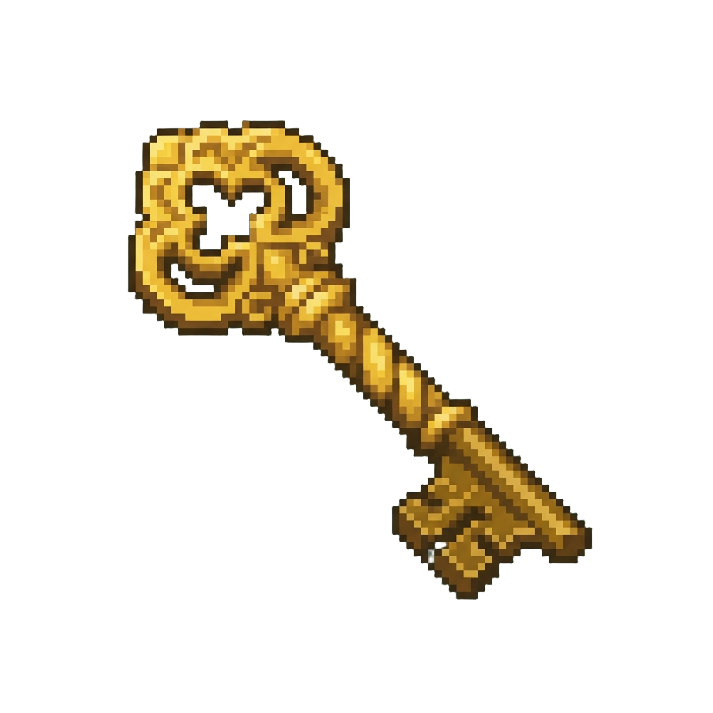 A Shiny Brass Master Key