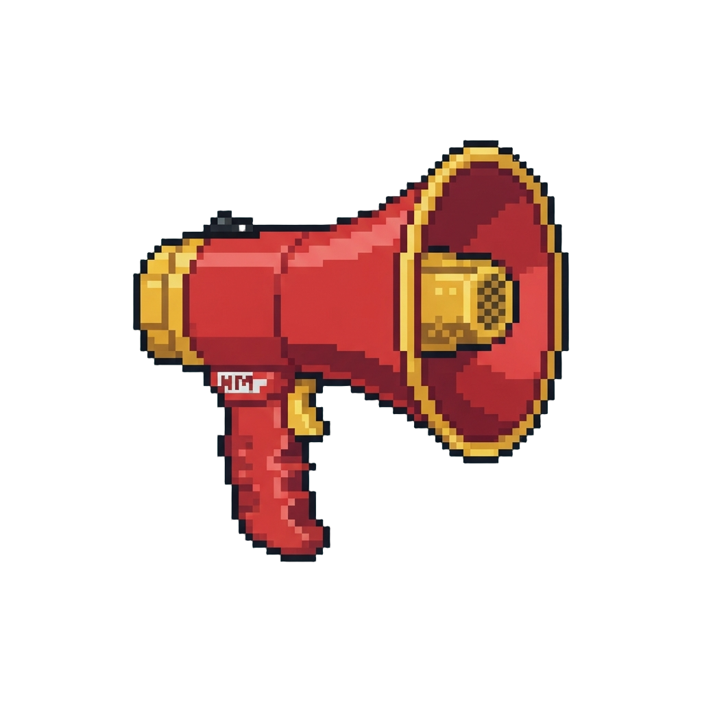 A Squeaky Hall Monitor Megaphone