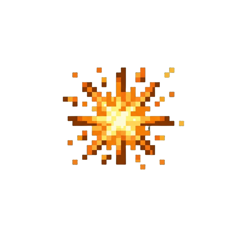 A Harmless Sparkler Flicker That Fades Instantly
