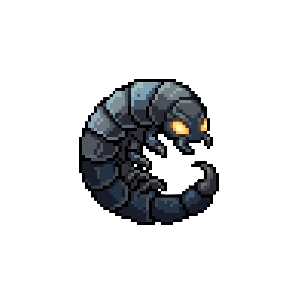 A Glowing-eyed Abyssal Crawler