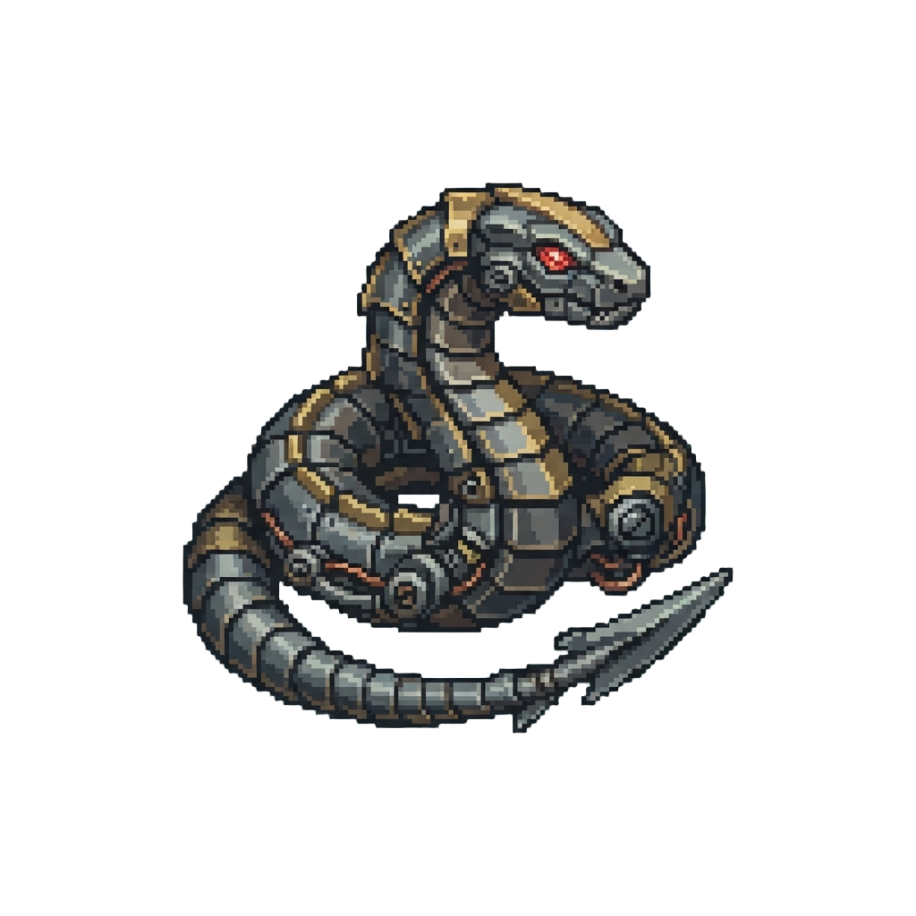 A Metallic Viper-beast