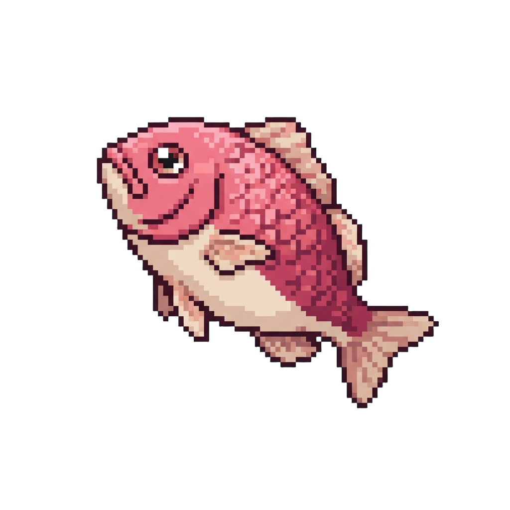 A Juicy Pink Sea Bass