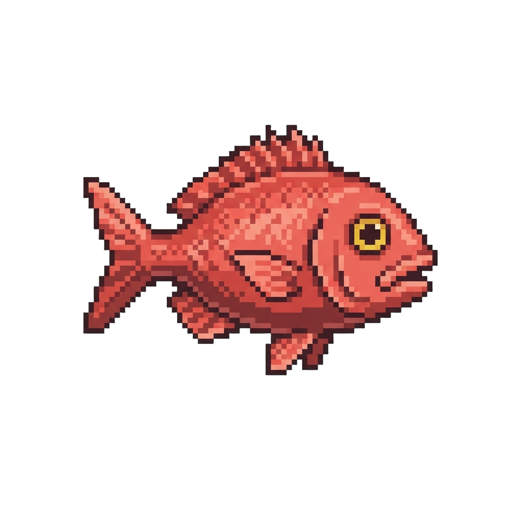 A Large Red Snapper