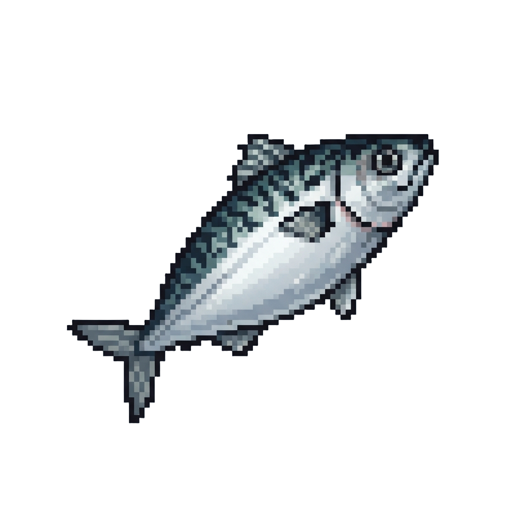 A Fat Silvery Mackerel