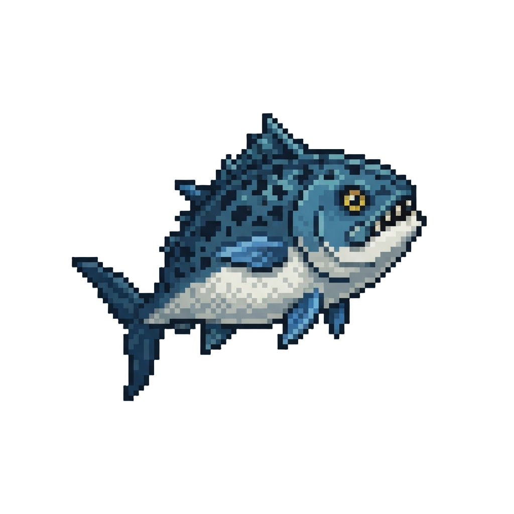 A Massive Spotted Sea-monster Tuna