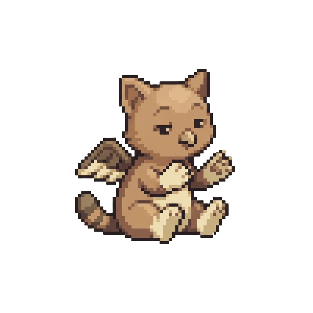 A Confused Hybrid Blinking Blankly at Its Own Floating Hands