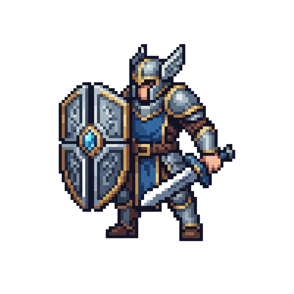 A Balanced Guardian Posing with Split Shield