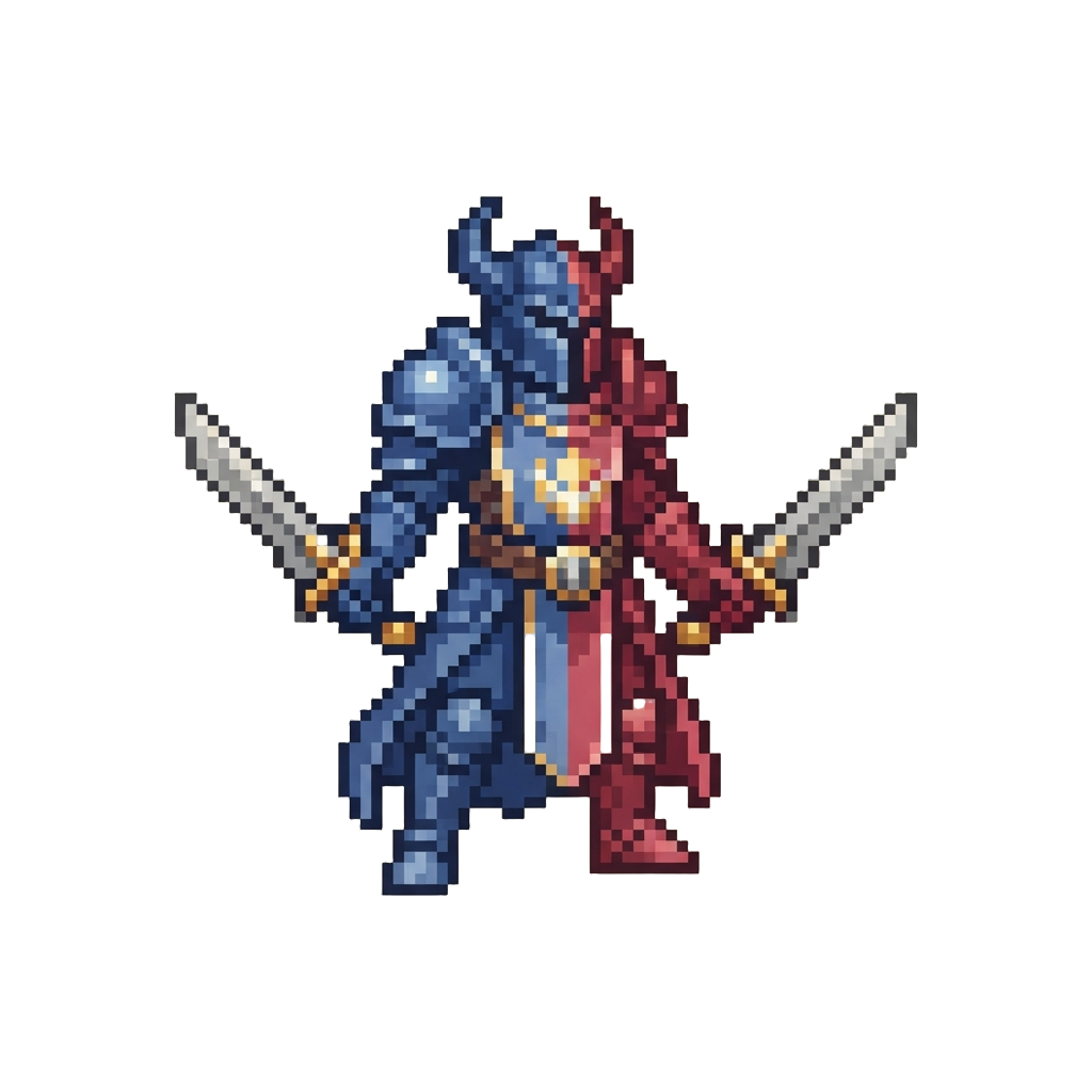 A Split-tone Guardian with Matching Dual Daggers