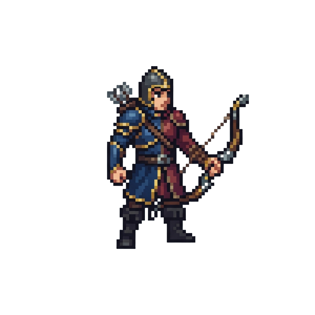 A Split-toned Archer with a Hybrid Bow