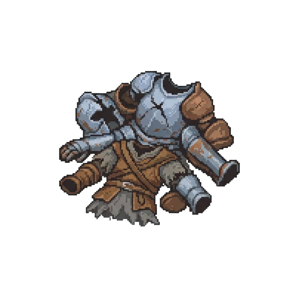 A Clumsy Hybrid Whose Armor Plating Immediately Falls Off in a Heap