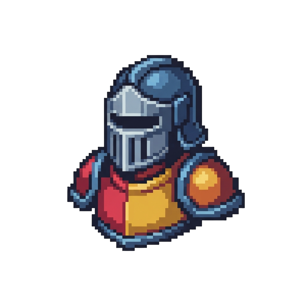 A Balanced Heavy-trooper with Split-painted Chestplate