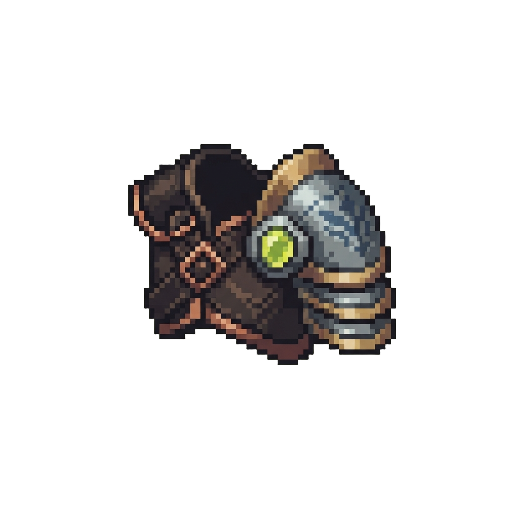 A Hybrid Scout with Split Shoulder Armor