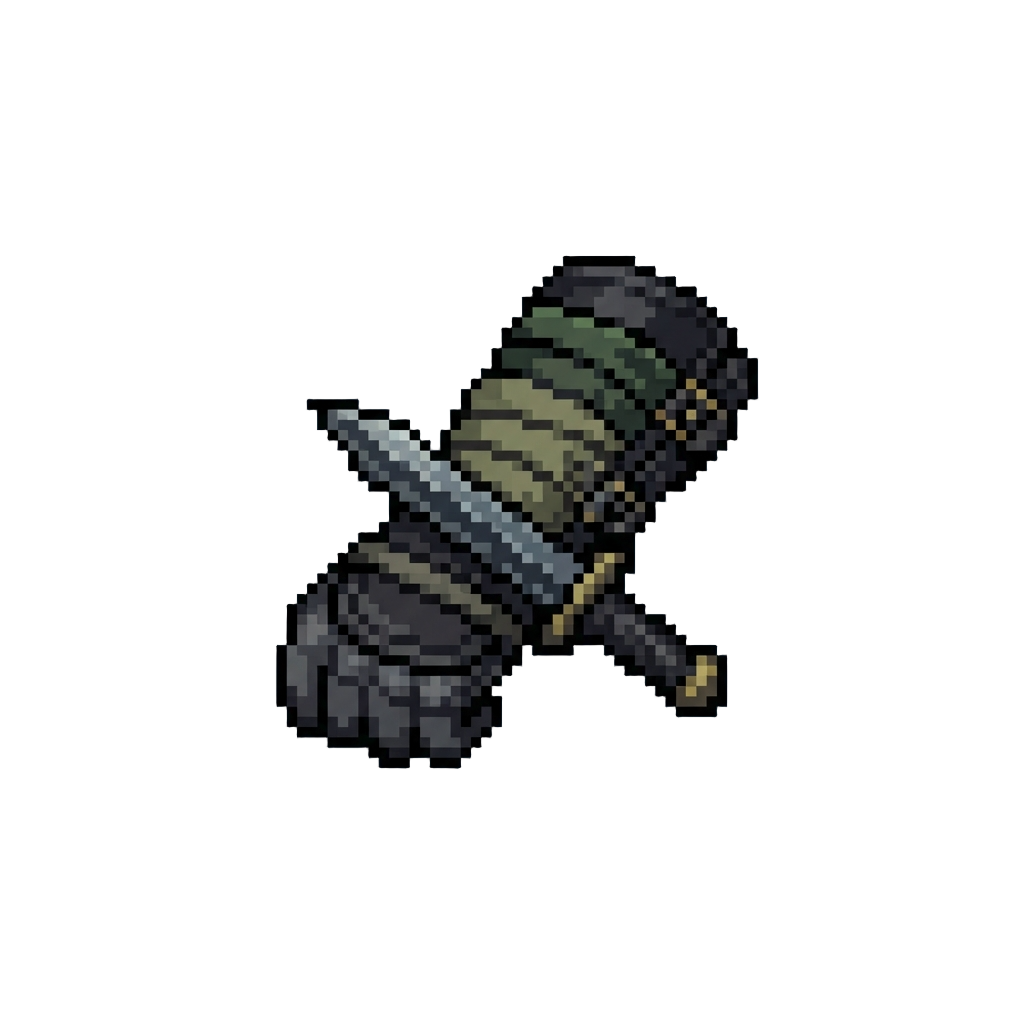 A Balanced Shadow Scout with Two-tone Arm Wraps