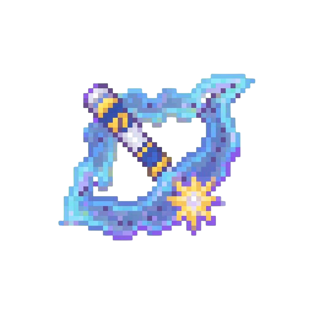 A Majestic Astral Ranger Wrapped in an Ethereal Flowing Energy Cloak
