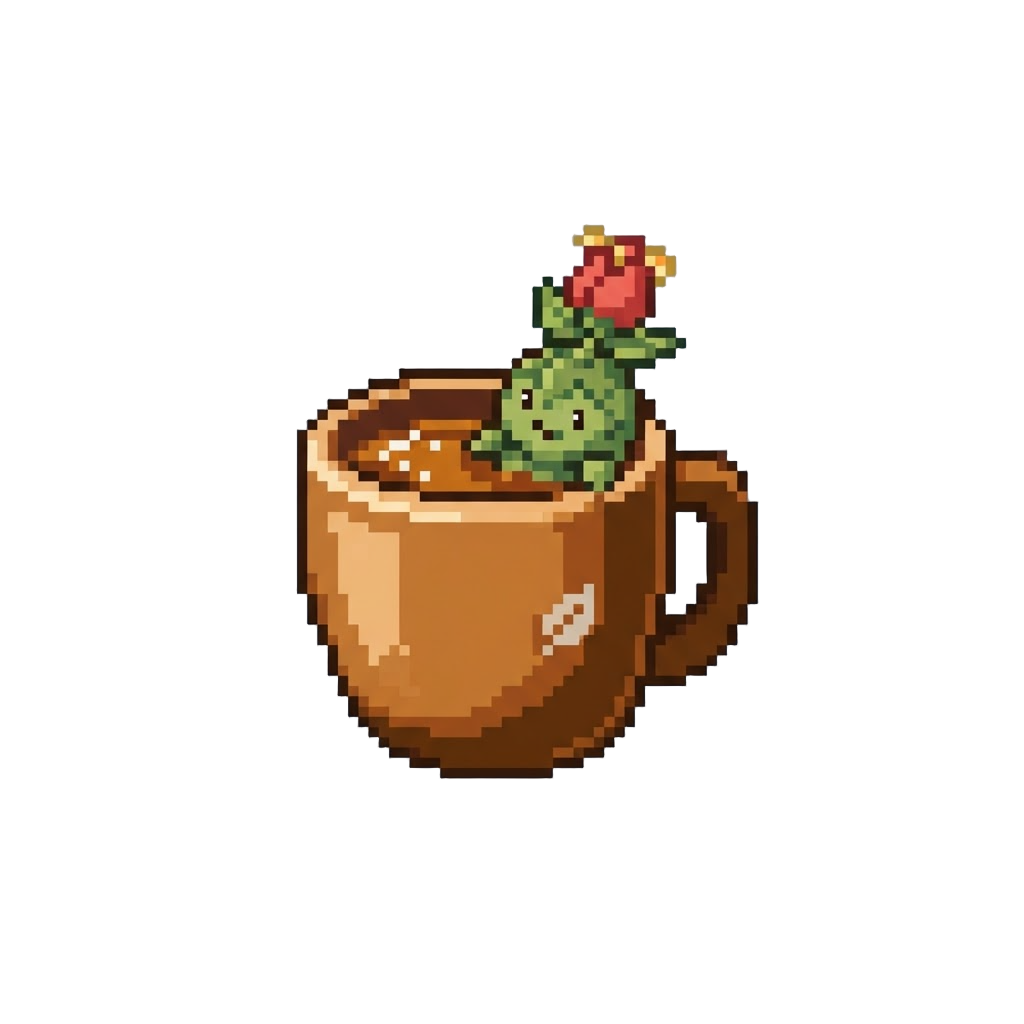 A Tiny Hybrid Stuck Inside an Oversized Coffee Mug