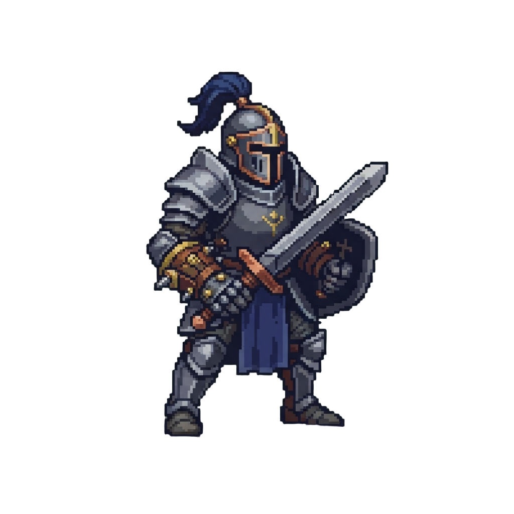 A Balanced Tactical Knight with Hybrid Gauntlets