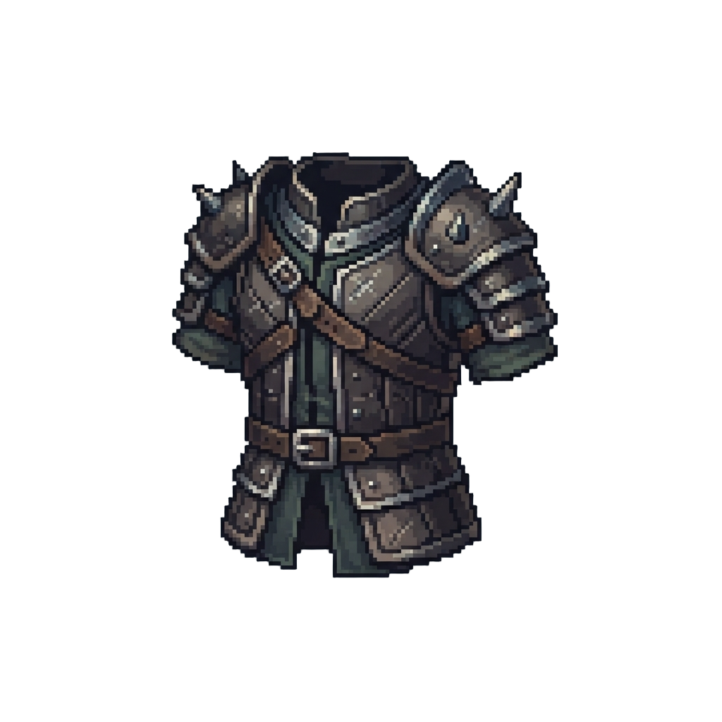 A Hybrid Warrior with Split Chest Armor