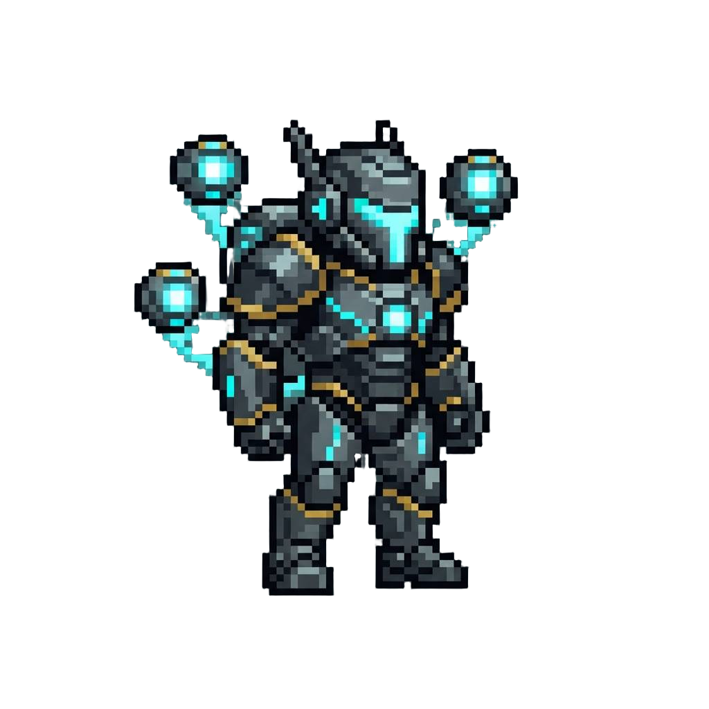 An Apex Quantum Vanguard with Triple Floating Shoulder Pods