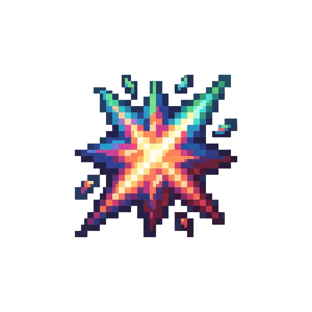 A Crackling Burst of Prismatic Energy