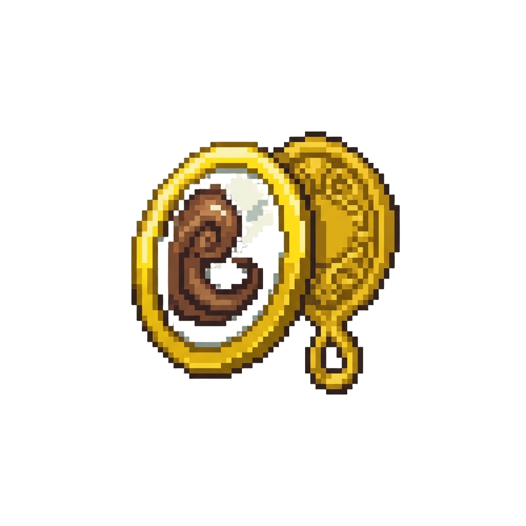 Pulling Out a Tiny Pocket Mirror to Fix Their Hair Mid-air